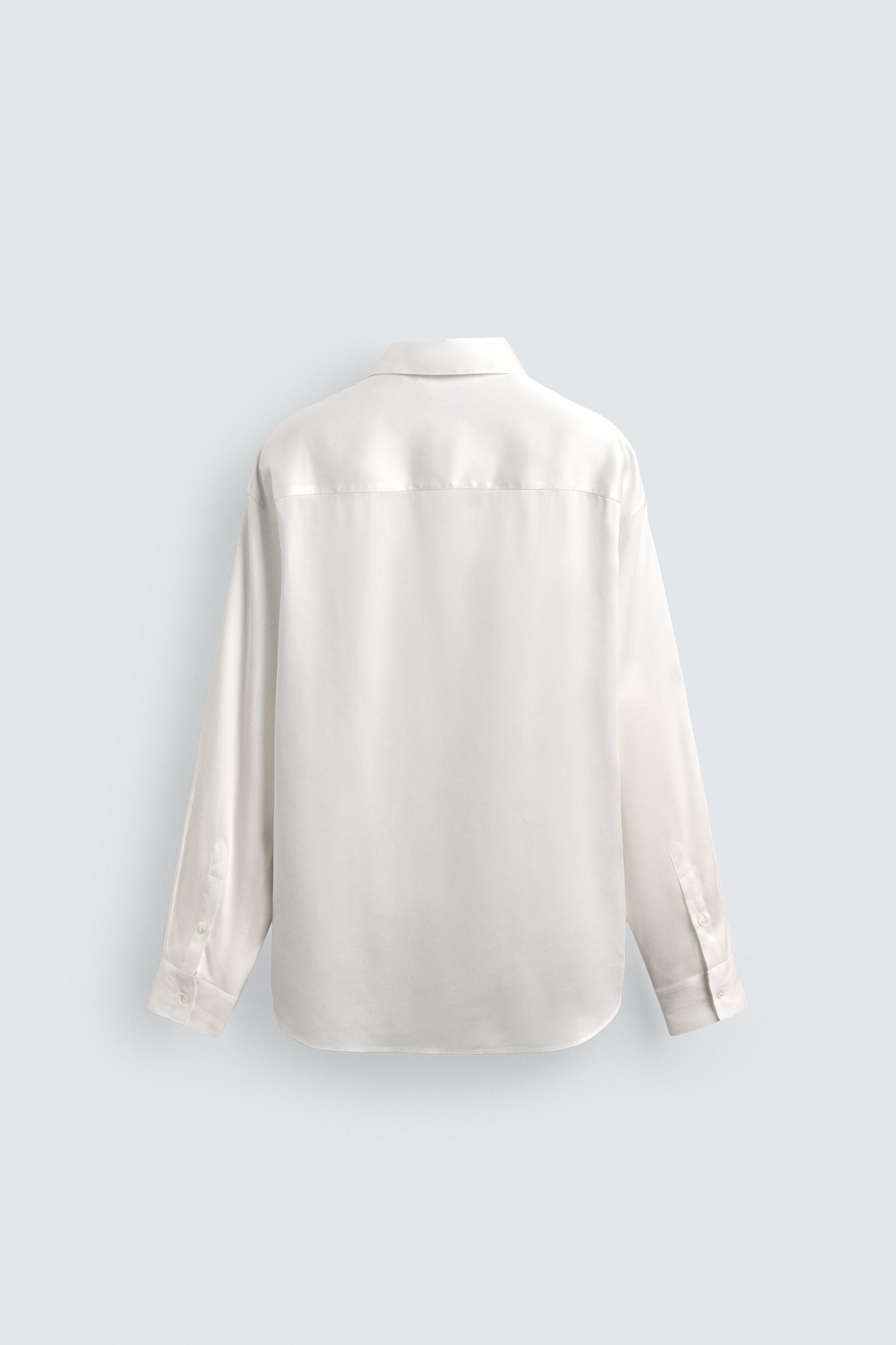 FLOWY TIE SHIRT
